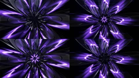 光线变幻花瓣动感快节奏led