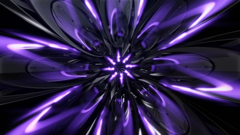 光线变幻花瓣动感快节奏led