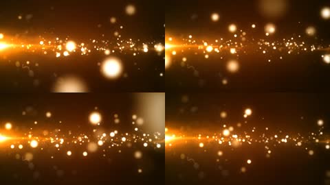 金色粒子颁奖动态背景