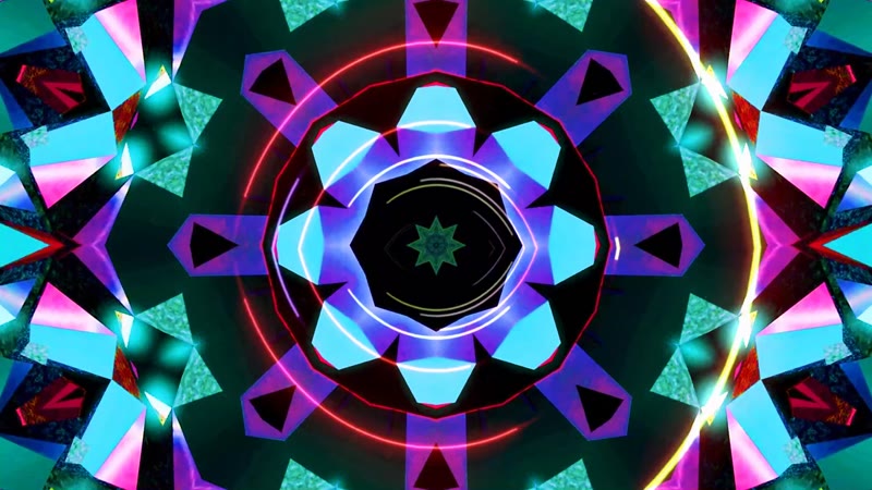 炫酷万花筒高清背景 炫酷万花筒高清背景