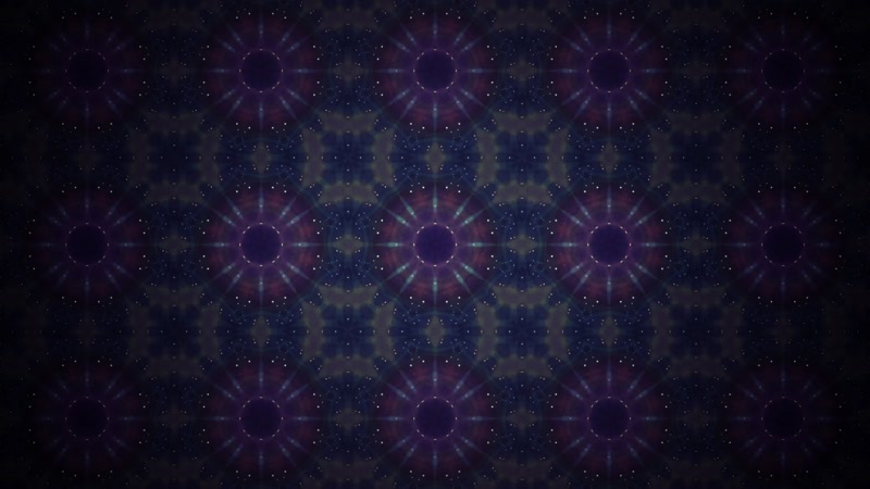 魔幻动感圆形万花筒抽象变幻高清视频