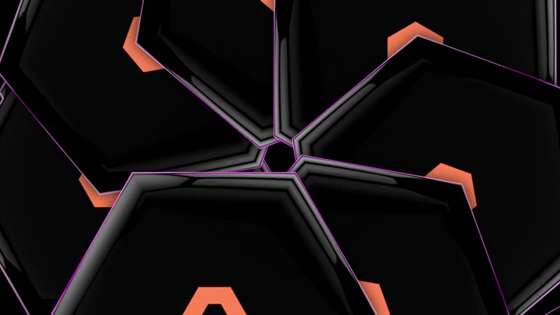 色彩节奏方块动感vj