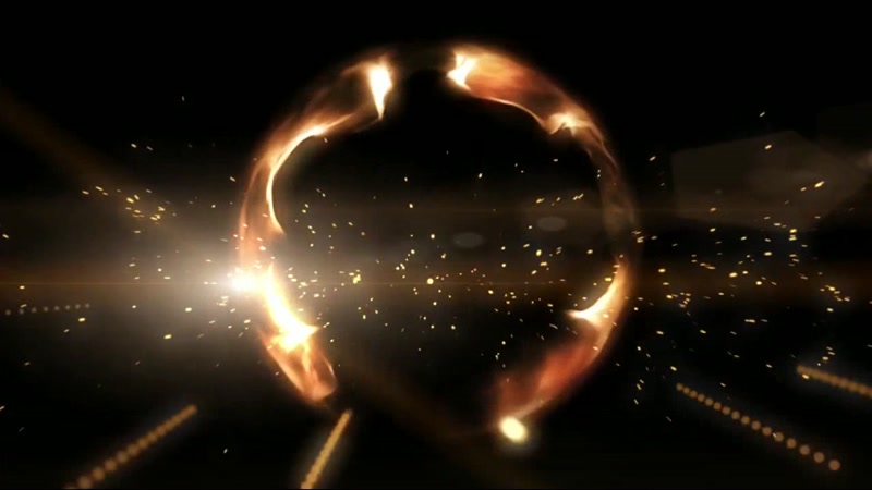 大气震撼金属文字10秒倒计时