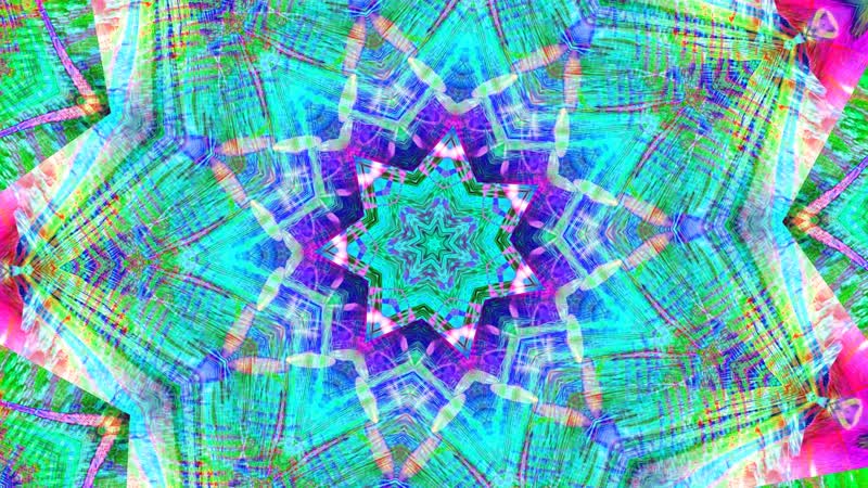 3K绚丽色彩抽象彩绘艺术舞台背景视频