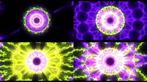 万花筒粒子晚会背景