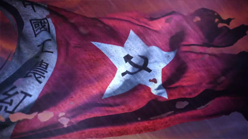 工农红军旗帜视频