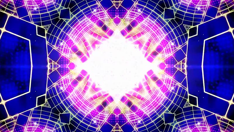 动感炫丽万花筒视频背景 动感炫丽万花筒视频背景