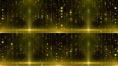 4K大气金色粒子颁奖舞台背景视频