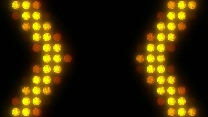 黄色节奏灯光led灯光