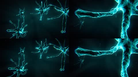 神经元DNA背景视频