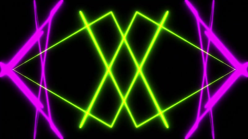 激光照射线条激光秀