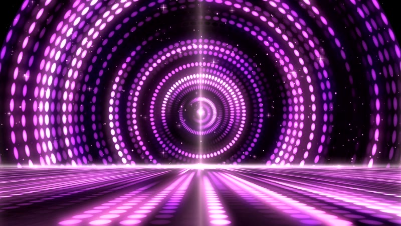 光圈紫色粒子背景