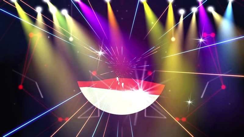 光线隧道几何旋转节奏光线vj背景