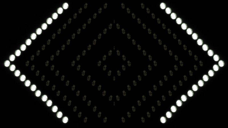 4K动感led矩阵灯跑马灯酒吧夜店视频