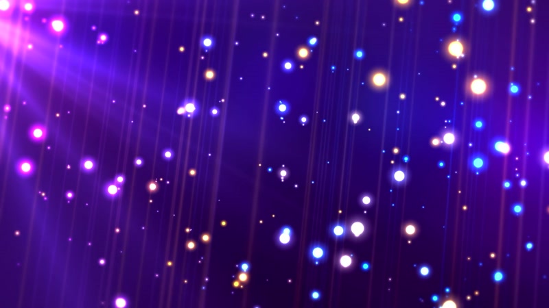 梦幻光斑效果圆球粒子空间移动散发光芒浪漫婚礼舞台LED背景视频素材