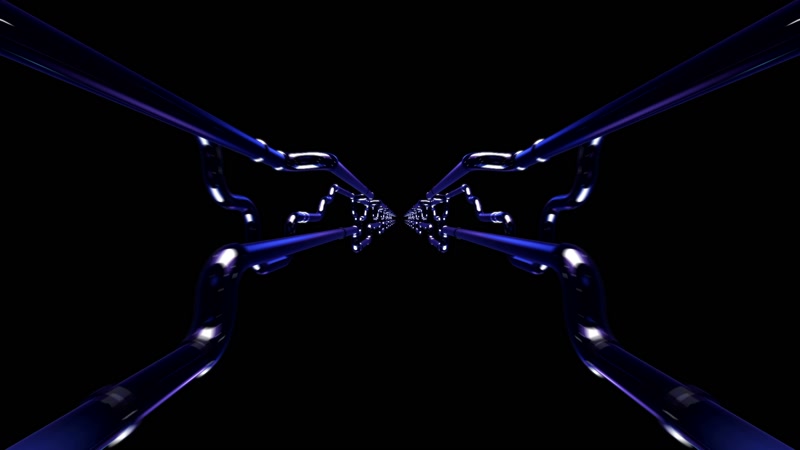 炫酷管道式舞台背景