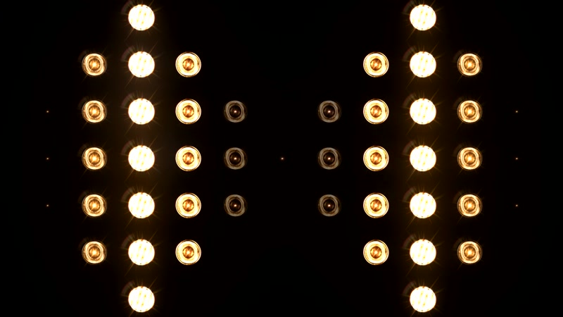 喇叭荧光灯跑马灯排灯背景