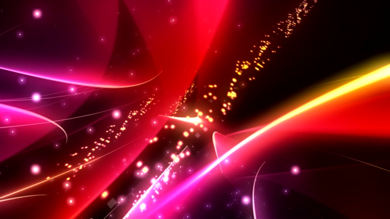 红色光效粒子背景视频