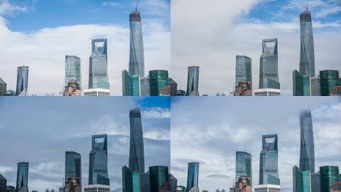 上海商务高楼大厦