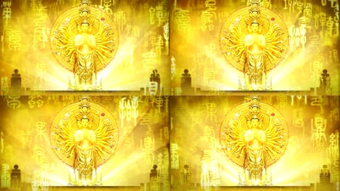 千手观音晚会背景