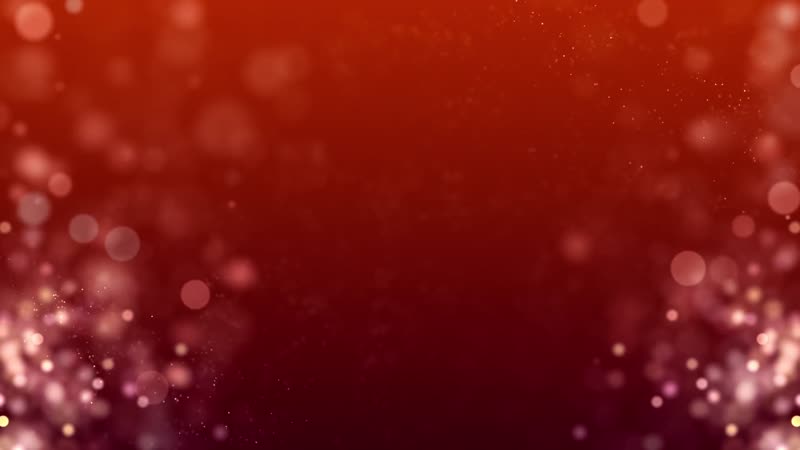 红色色调粒子背景led