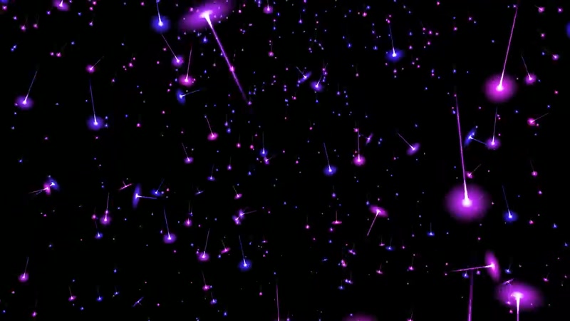 粒子星光闪耀缤纷舞台