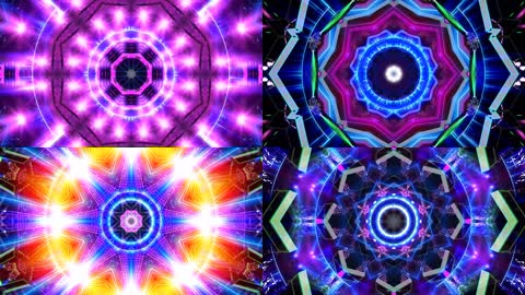 街舞节奏万花筒背景