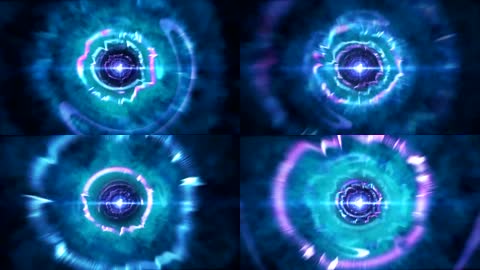 蓝色灯光DJ打碟机酒吧夜店led