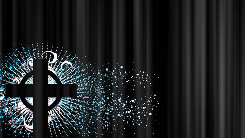 十字架双色粒子