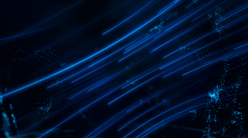 蓝色线条科技背景视频光效素材