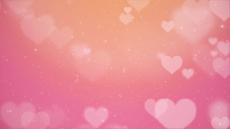 粉色梦幻心形动态背景 粉色梦幻心形动态背景