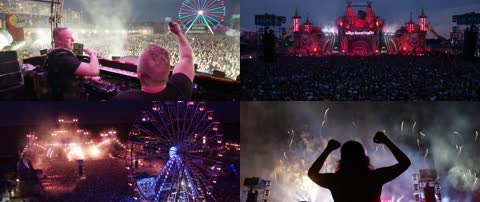 4K疯狂音乐节派对火爆现场