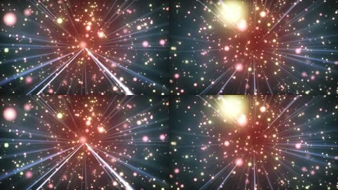 炫酷粒子线条展示背景