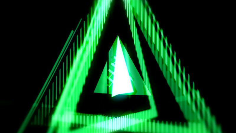 激光动感线条舞台循环背景