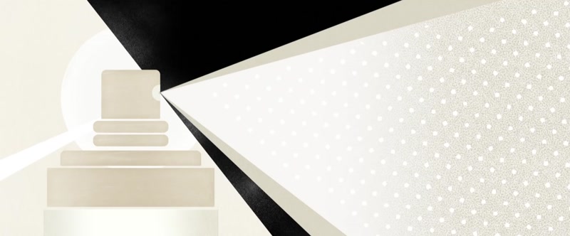 水墨风模特T台走秀 