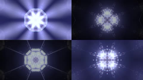 荧光灯光光效节奏vj背景