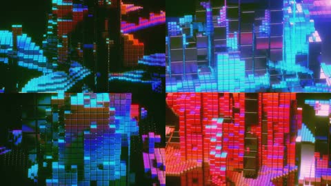 方块节奏光影方块vj