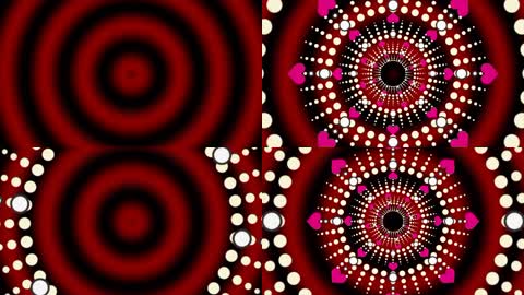 万花筒灯光秀T台走秀背景