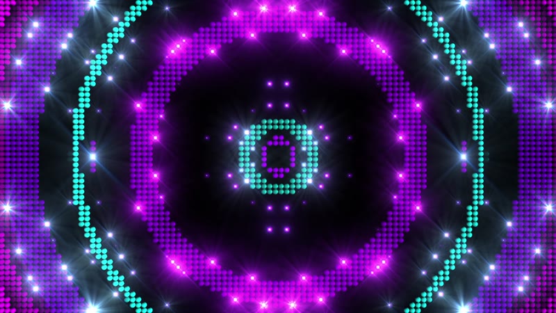 动感光线万花筒VJ视频