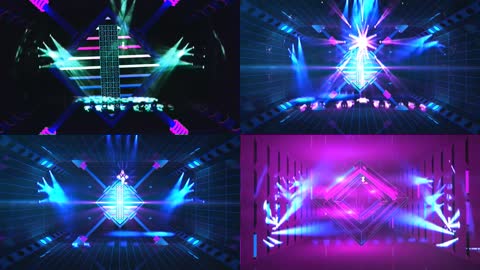 音乐空间动感节奏vj