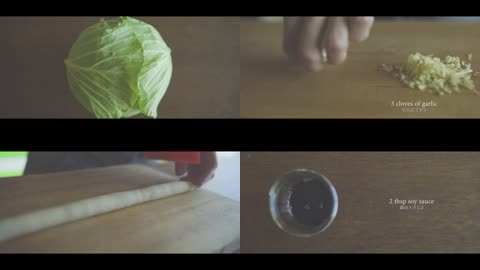 清新电影风饺子美食制作视频素材