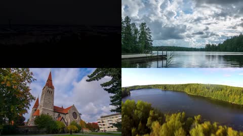 4K芬兰坦佩雷旅游延时宣传片