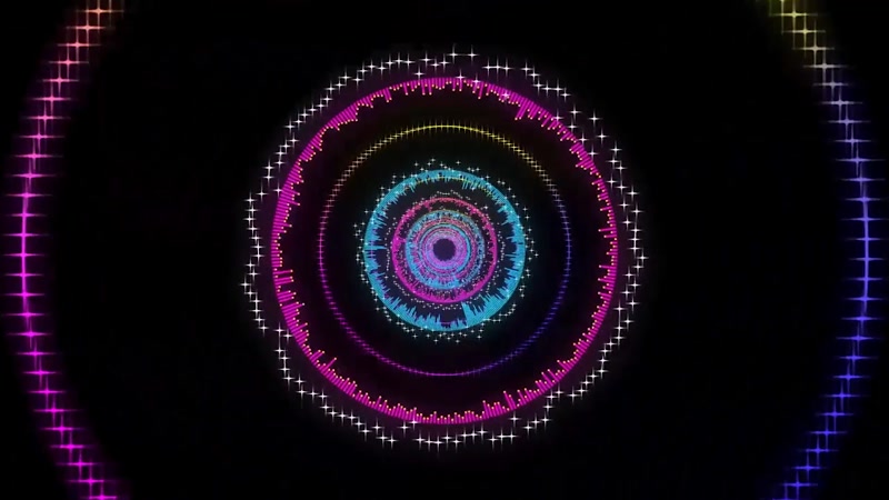 节奏音频圆环穿梭