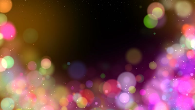 彩色粒子光点光斑晚会舞台