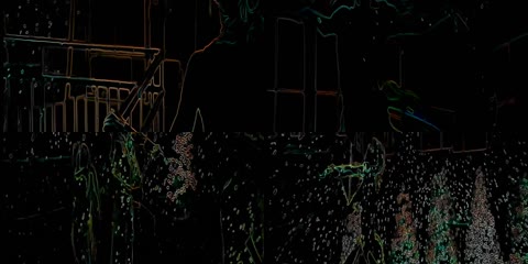 4K极品炫酷抽象小提琴舞曲背景视频