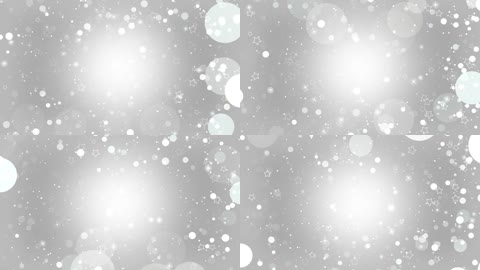 白色浪漫星星光点粒子飞舞婚庆节日