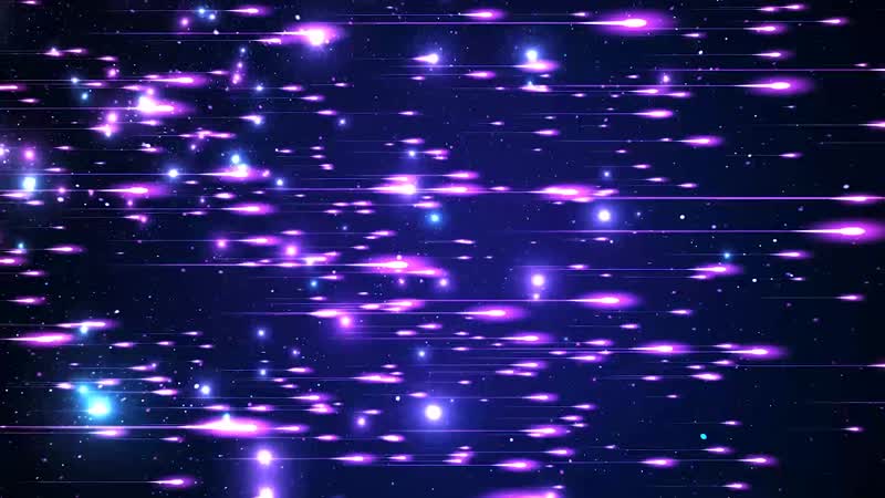 紫色粒子流星效果背景