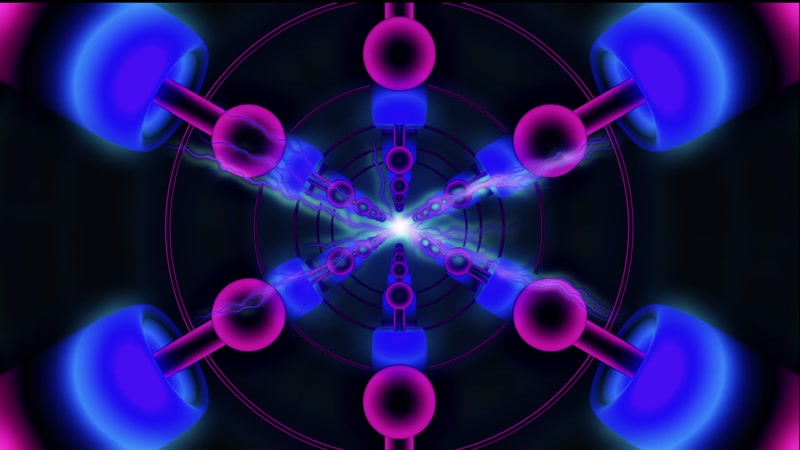 激光闪电灯光LED背景