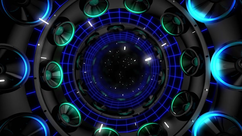 节奏线条夜店动感vj