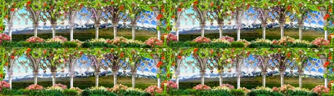 唯美浪漫花朵完美盛开